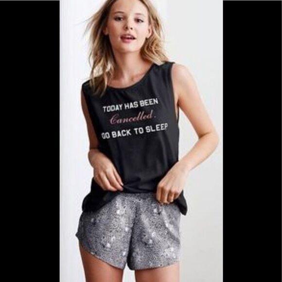 vs "Today has been Cancelled..." Sleep top Size XS - Picture 1 of 6